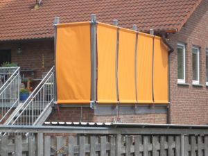 Balkone vor neugierigen Blicken schützen